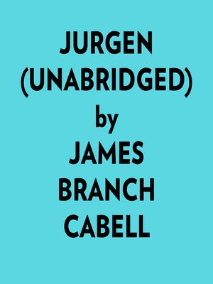 cover image of Jurgen (Unabridged)